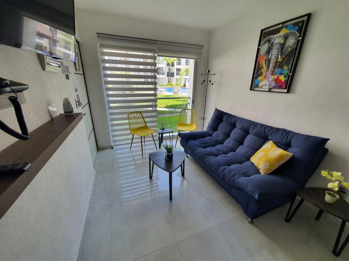 Departamento De Lujo En Manzanillo, Planta Baja Frente A La Alberca Exterior foto
