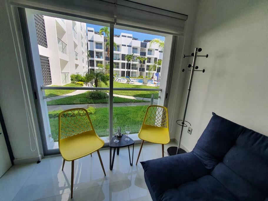 Departamento De Lujo En Manzanillo, Planta Baja Frente A La Alberca Exterior foto